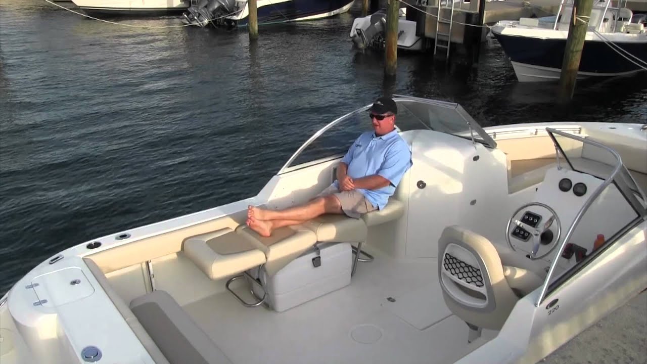 Cobia 220 Dual Console Walk Through