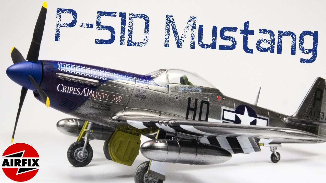 P-51D Mustang  - Full Build - Airfix 1/48