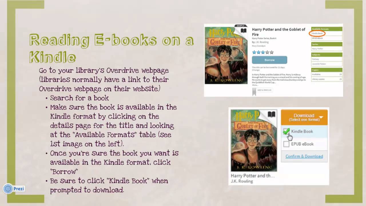 How to Read Library E-books