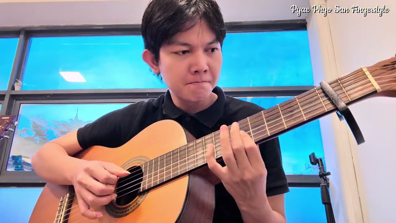 Careless Whisper Fingerstyle Classical Guitar - Pyae Phyo San