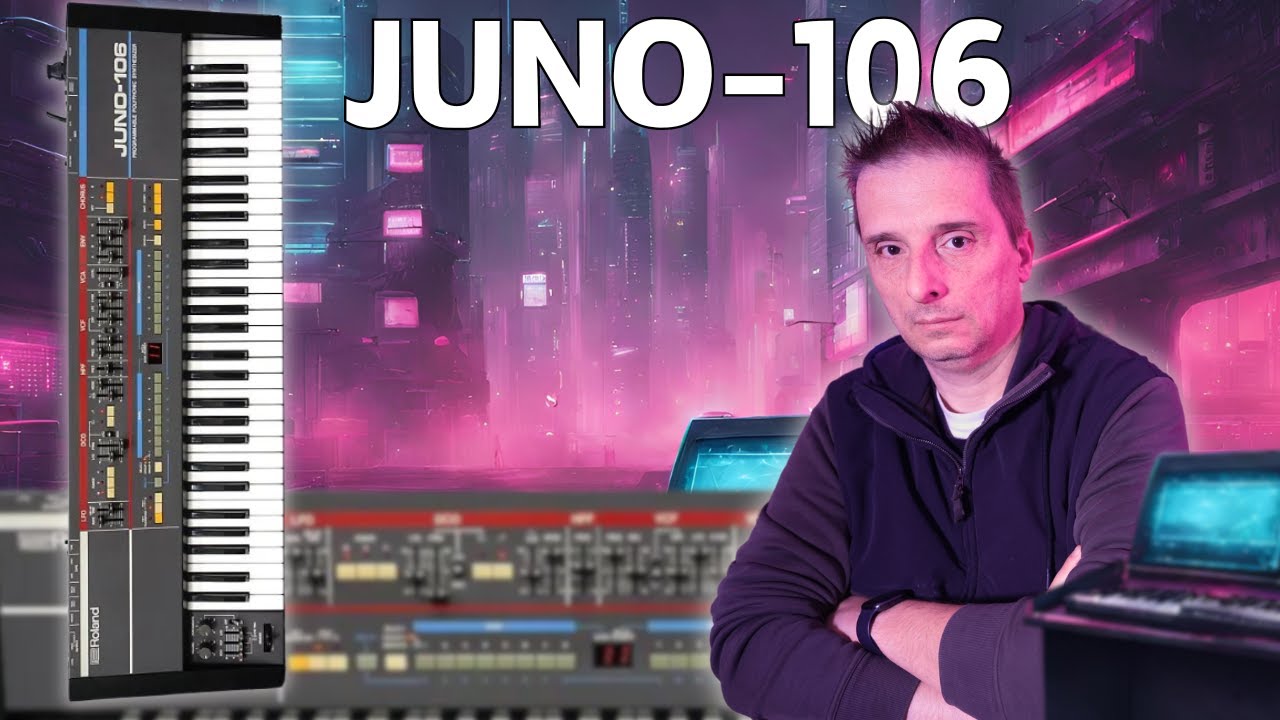 Juno 106: Esploriamo il Leggendario Synth Vintage #organstudioitalia #syntesizer
