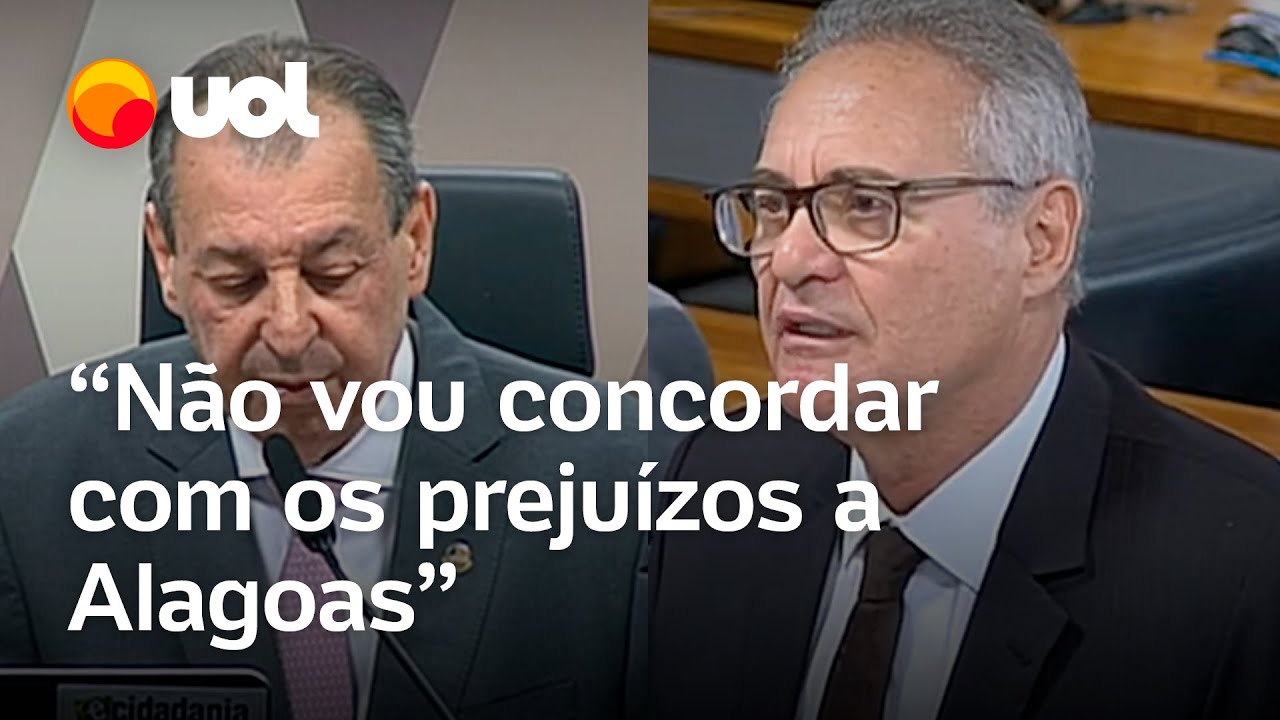 Renan Calheiros diz que vai deixar CPI da Braskem após escolha de relator: ‘Não concordo’