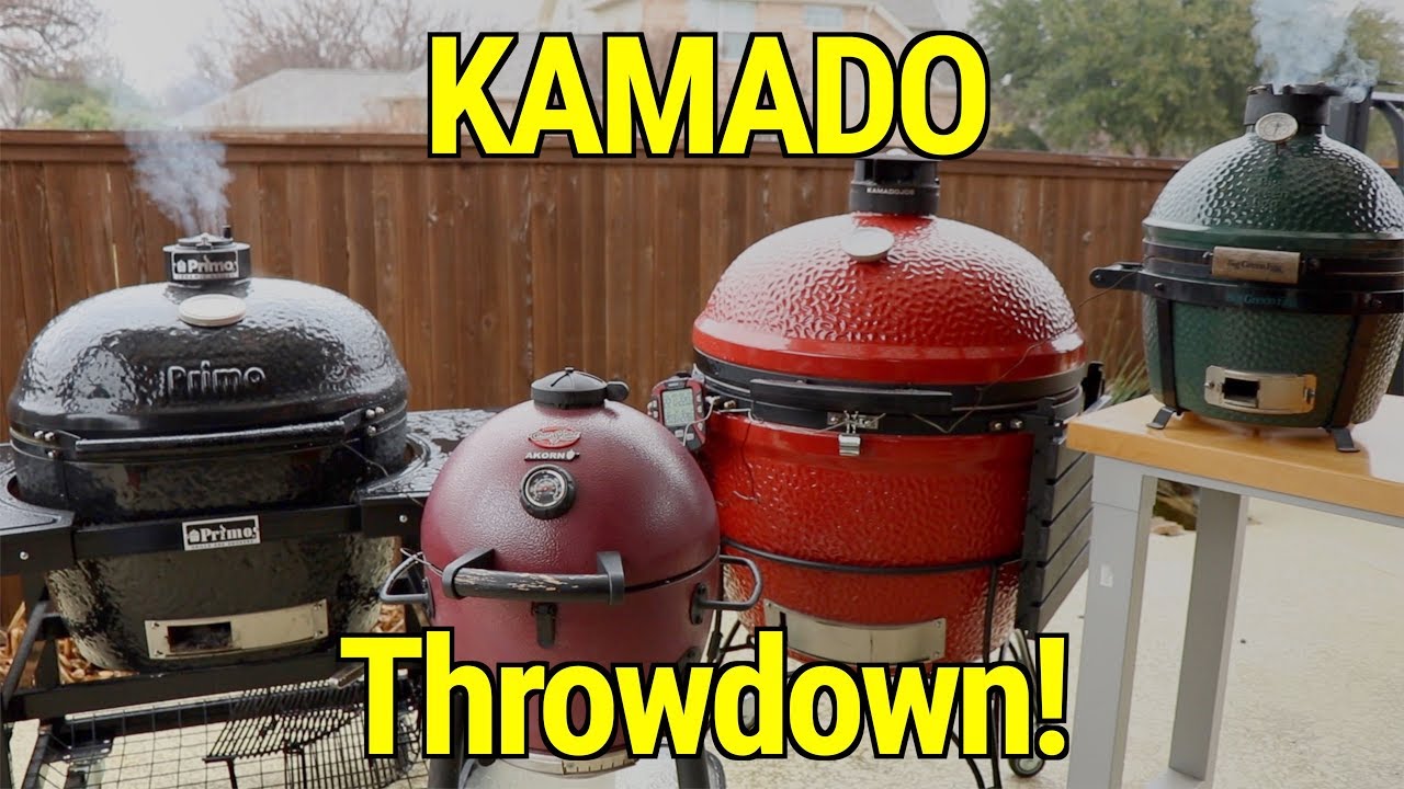 Big Green Egg против Kamado Joe, Akorn и Primo Pork Butt Throwdown | Брикеты вместо кусковых? Экс...
