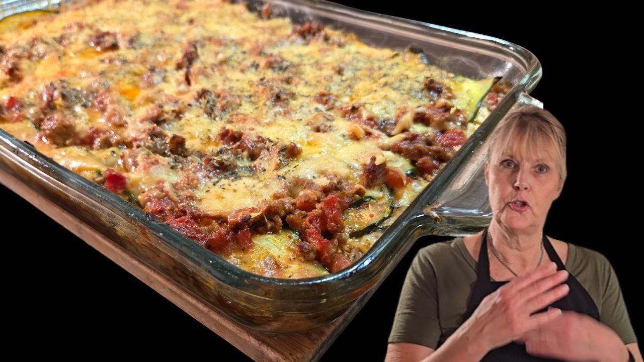 Keto Zucchini Lasagna Recipe – Low-Carb Comfort Food