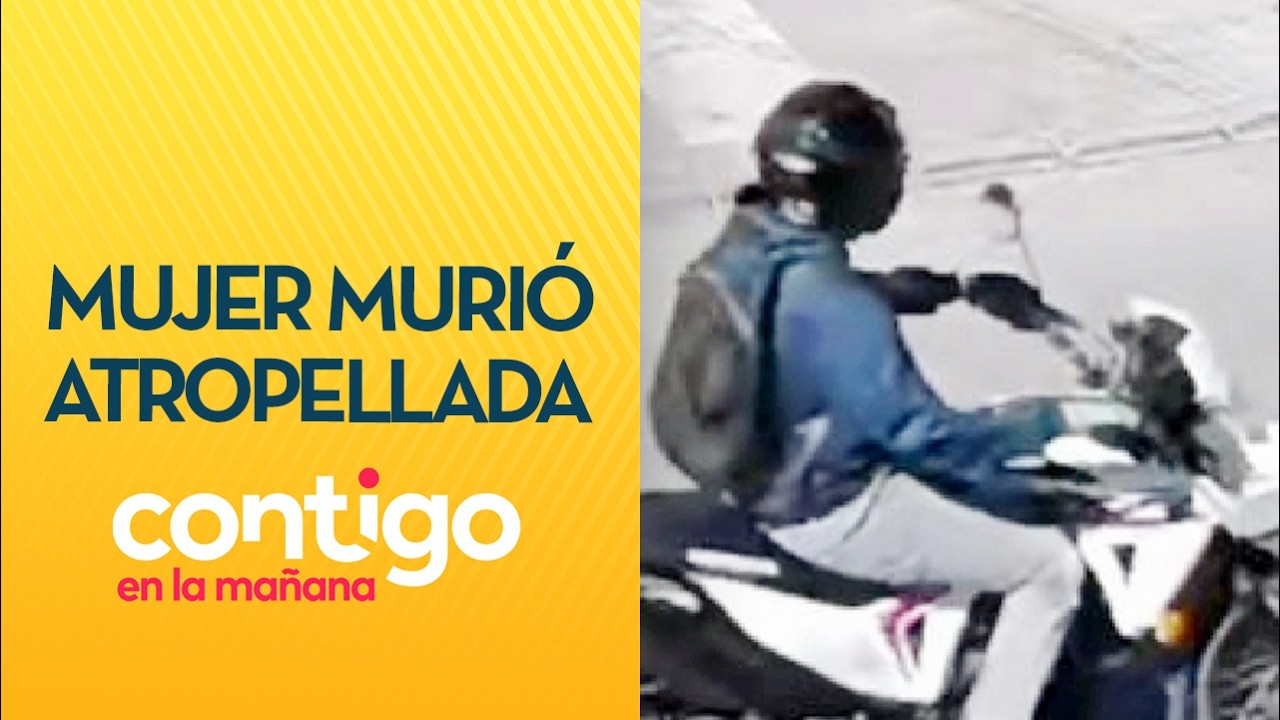 MURIÓ EN LA PUERTA DE SU CASA: Motochorro atropelló y mató a mujer de 75 años - Contigo en la Mañana