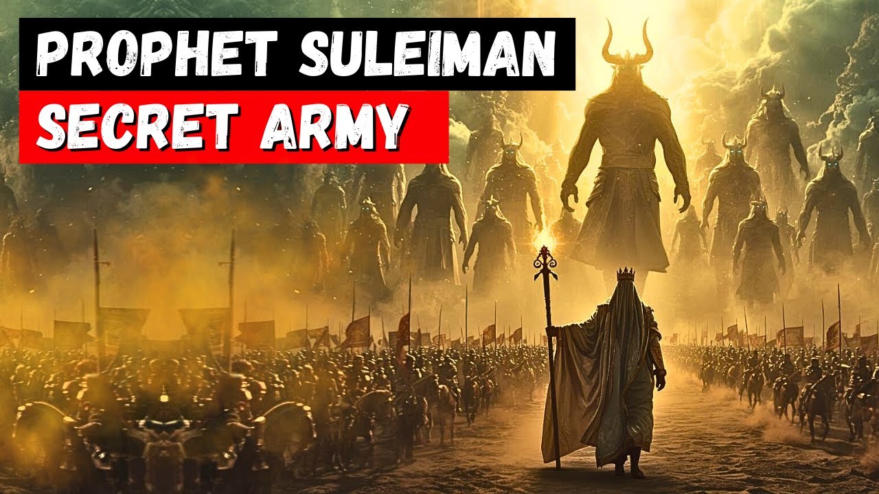 The Hidden Army of Prophet Suleiman That Terrified Kings and Jinn