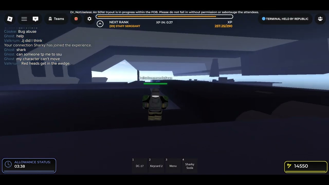 Roblox Sharky Star Wars Border RP Coffee Bug