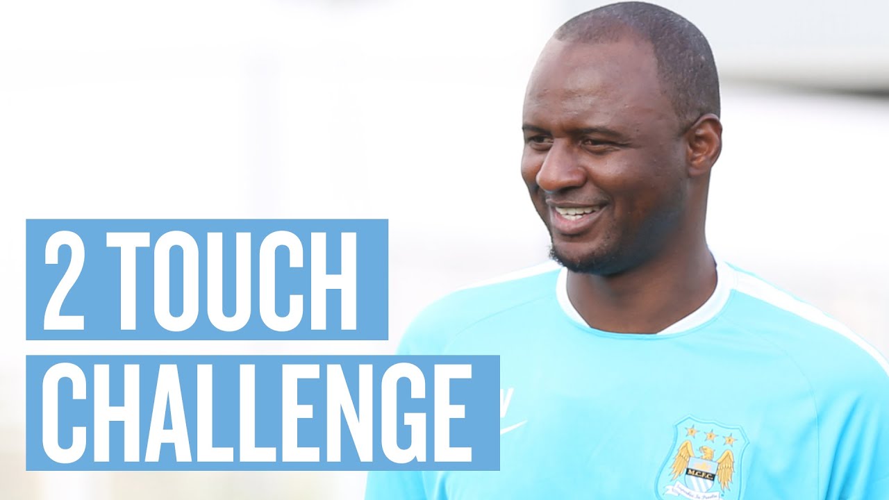 SKILLS GAME Patrick Vieira Challenges Man City Performance Analyst
