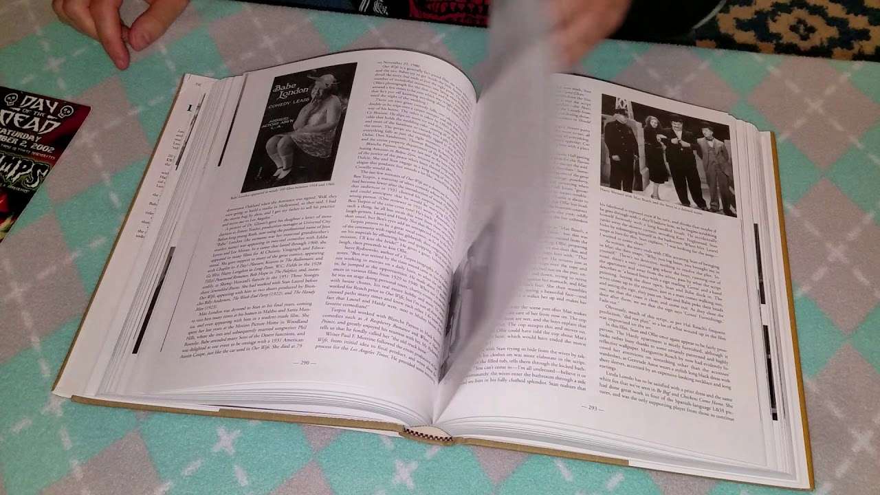 LAUREL AND HARDY the magic behind the movies.  By Randy Skretvedt. Book.