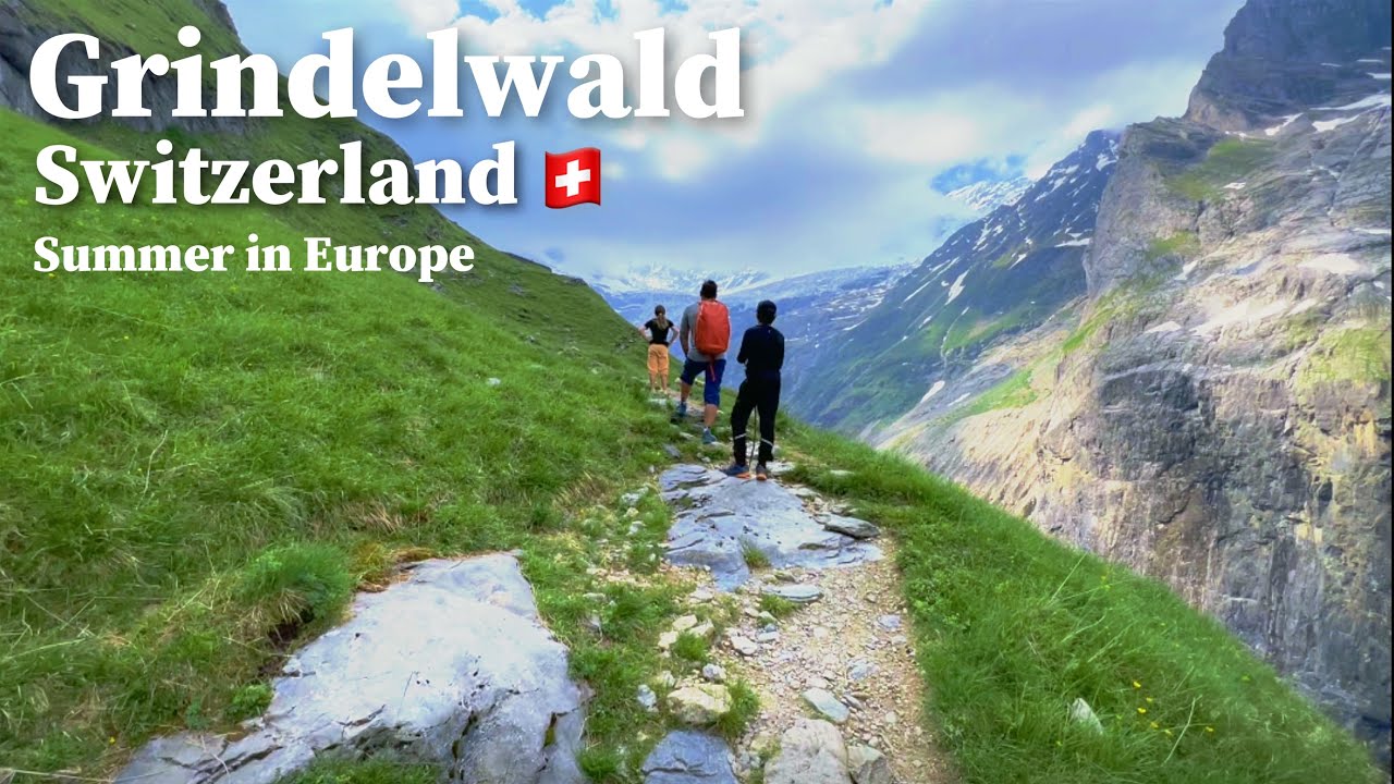 Grindelwald Switzerland // Family Travel // Hiking with Kids