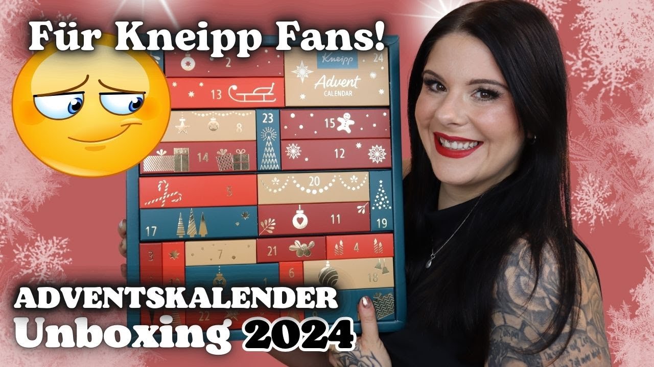 Für Kneipp Fans! 😏 Kneipp Adventskalender 2024 Unboxing 24 Türchen