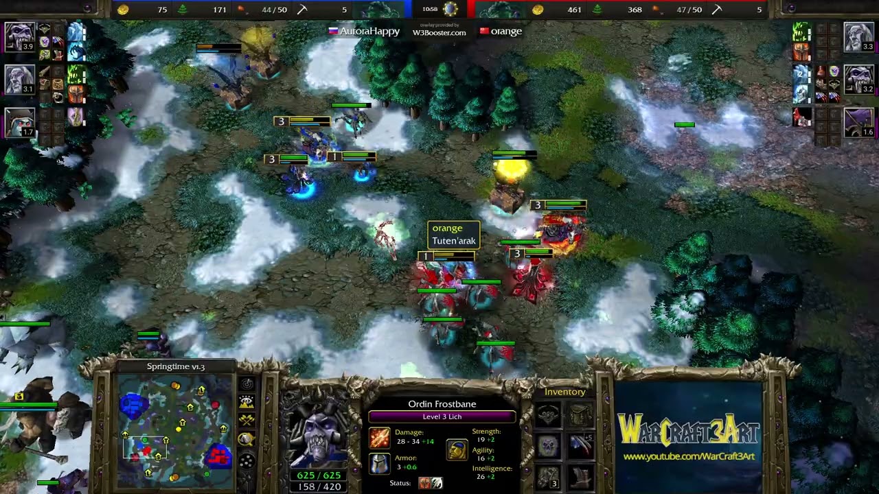 Happy(UD) vs eer0(UD) - Warcraft 3: Classic - RN8836