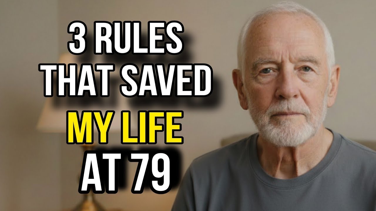 В 79 лет у меня есть 3 правила, которые я никогда не нарушаю. Они помогают мне оставаться здорово...
