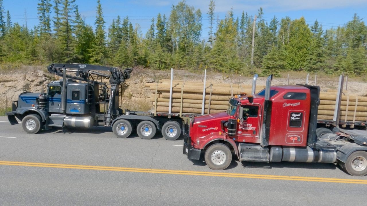 Check These Trucks Out! - Truck Spotting New Liskeard, Ontario