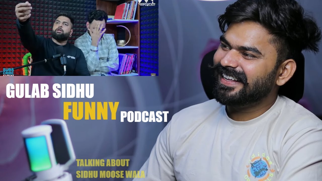 REACTION ON : Special Podcast with Gulab Sidhu | SP 05 | Punjabi Podcast