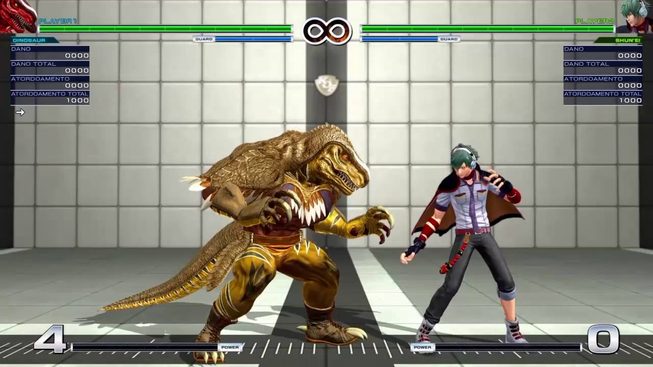 Kof XIV Dinosaur Combos