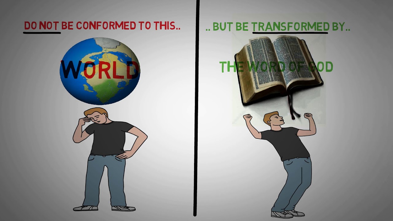 DO NOT CONFORM, BUT BE TRANSFORMED