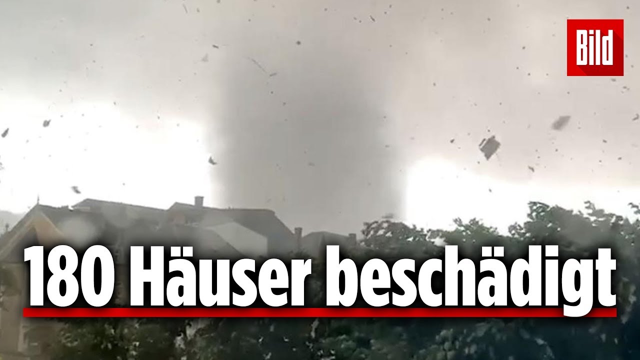 Tornado wütet in Luxemburg