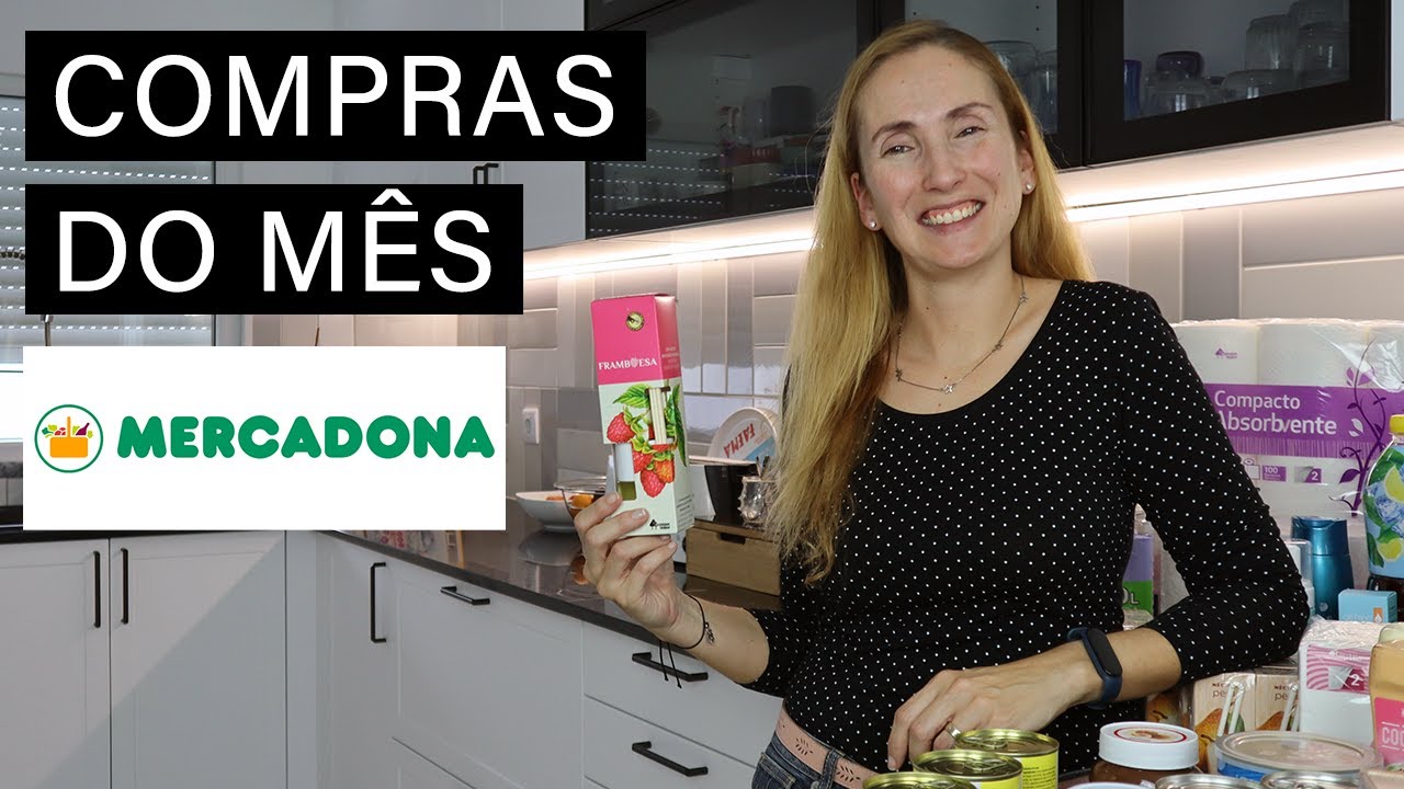 Compras de Supermercado do Mês de Novembro no Mercadona