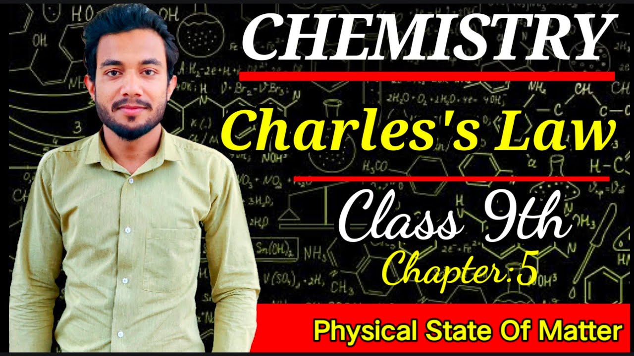 Charles's Law | 9th Class chemistry chapter 5 | Physical state of matter | HMS Online