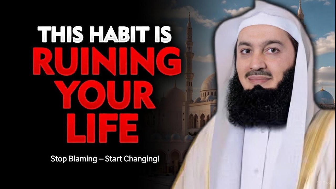 Improve Yourself Before It's Too Late – Take Responsibility Now | Mufti Menk