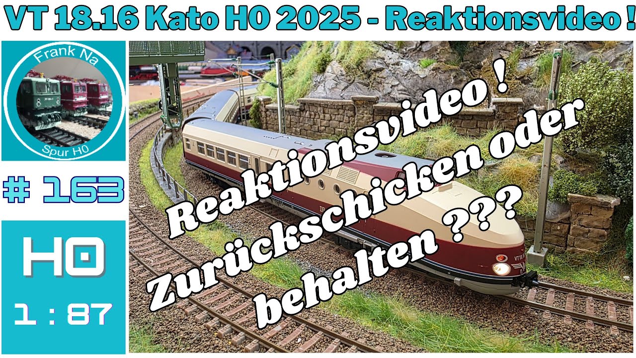 Kato 2025er VT18.16 - Reaktionsvideo !