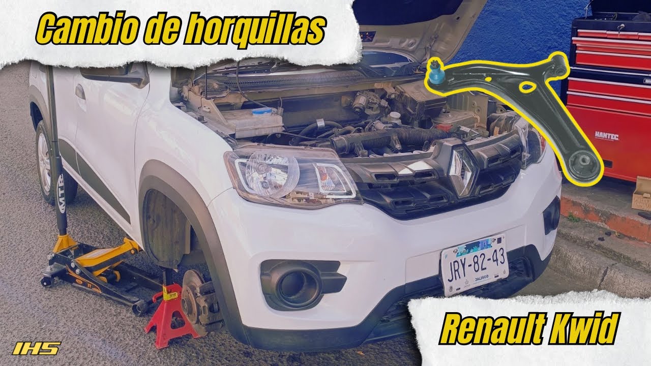 Cómo cambiar las horquillas del Renault Kwid | Isaac HS