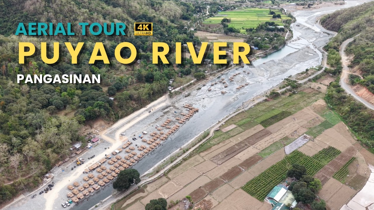 Aerial Tour | Puyao River Picnic Ground | San Nicholas, Pangasinan