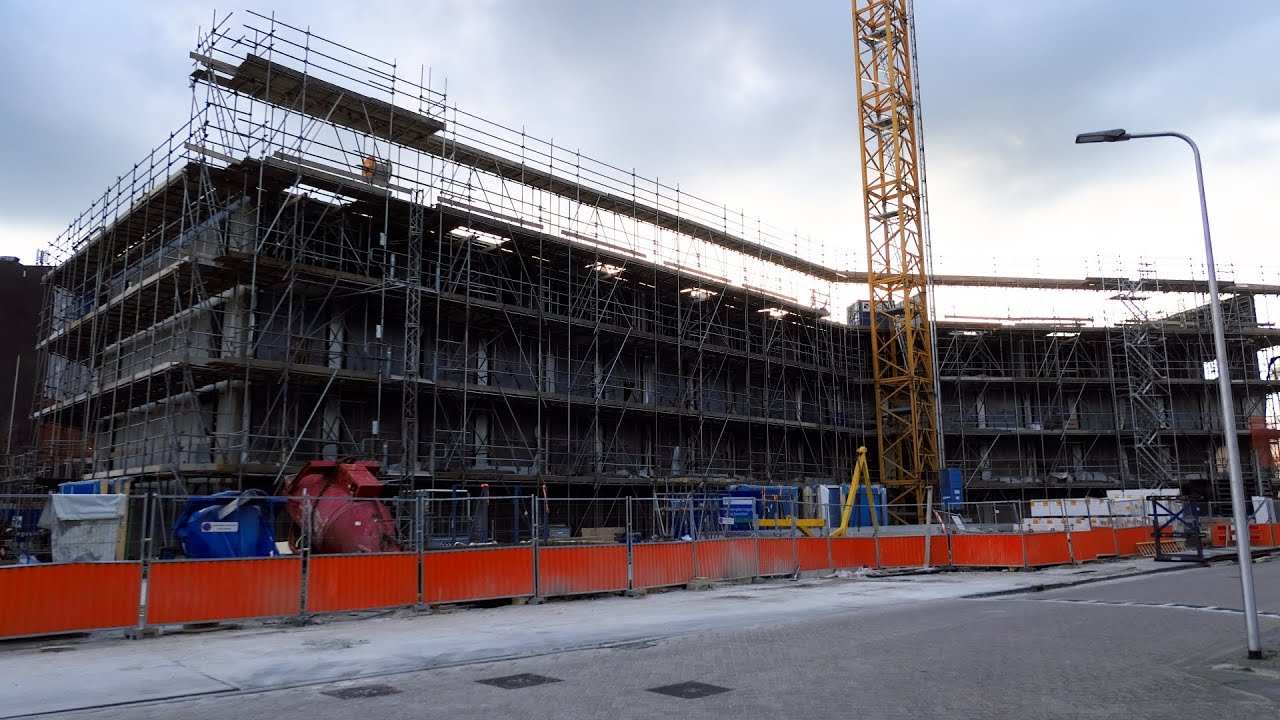 Voortgang nieuwbouw Sacharovlaan in Alphen aan den Rijn