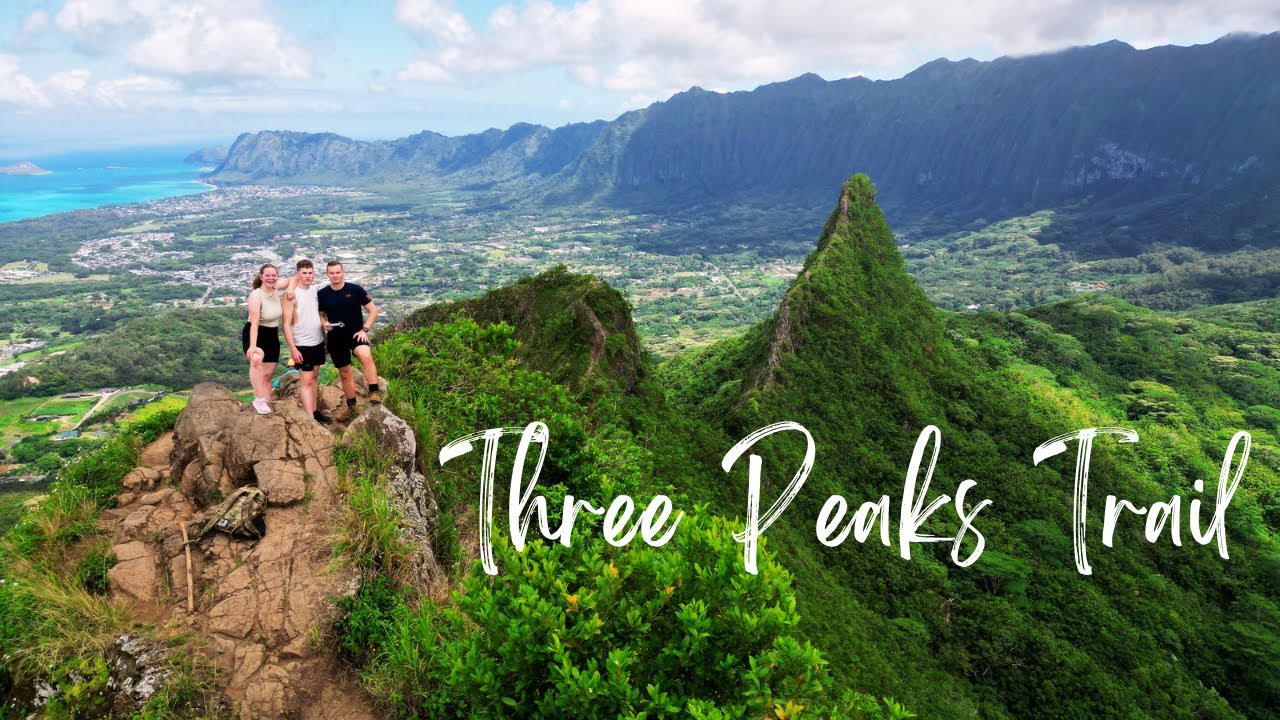 Conquering Olomana Trail (Three Peaks Hike) - Oahu, Hawaii