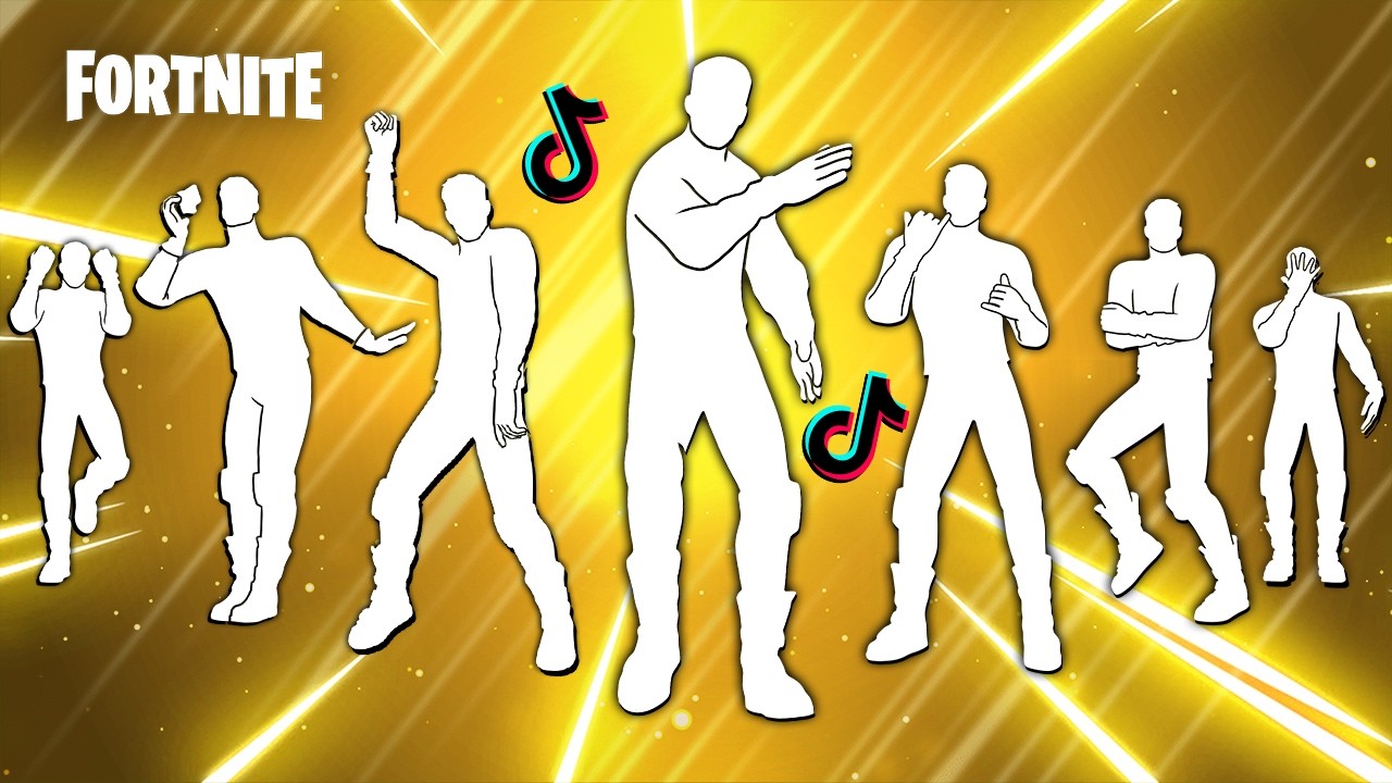 Top 20 TikTok Dances & Emotes in Fortnite (Passinho do Jamal, Cry For Me, Opus No. 1)