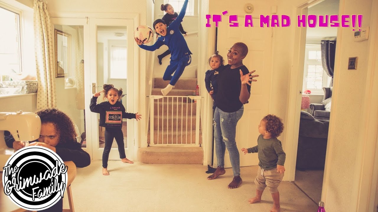 A CRAZY DAY IN THE GRIMWADE HOUSE!!! LOL