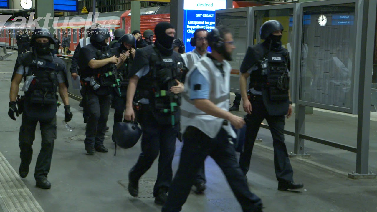 [AUSFÜHRLICH] + ANTI-TERROR-GROSSÜBUNG + von Bundespolizei und Landespolizei am Hauptbahnhof