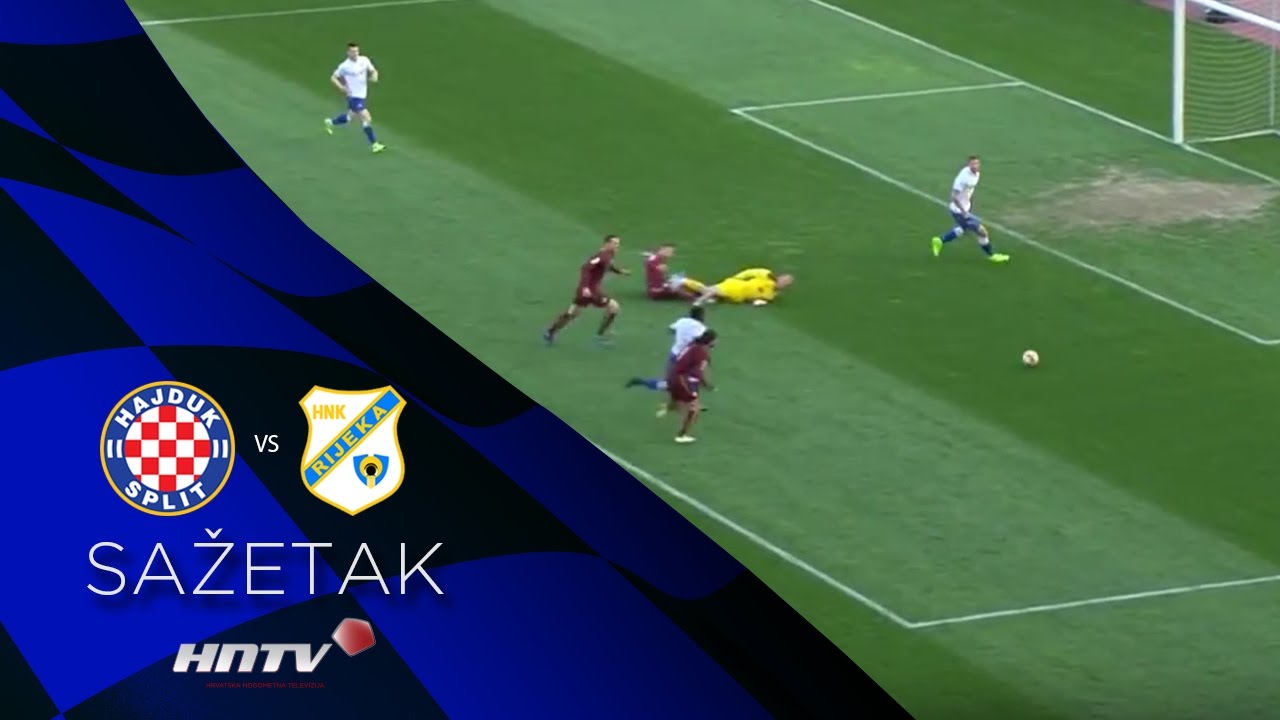 HNTV sažetak: HAJDUK vs RIJEKA 1:1 (24.kolo, MAXtv Prva liga 16/17)
