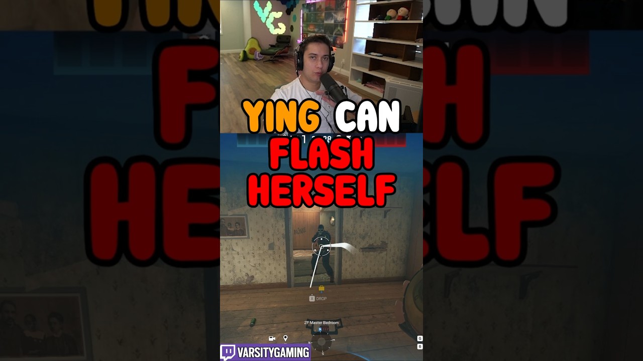 YING CAN FLASH HERSELF (SIEGE SCHOOL) #shorts