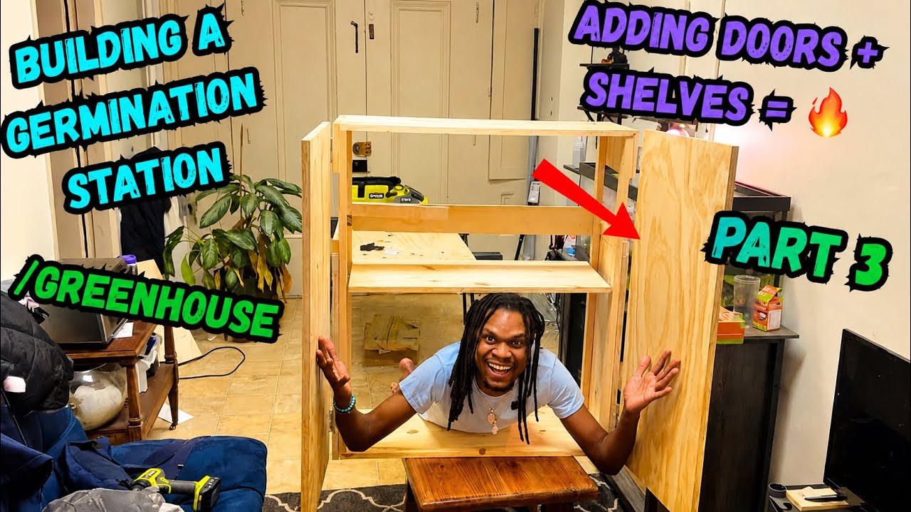 I Finally Added Doors to My Greenhouse Germination Station🌱☀️… | Episode 3