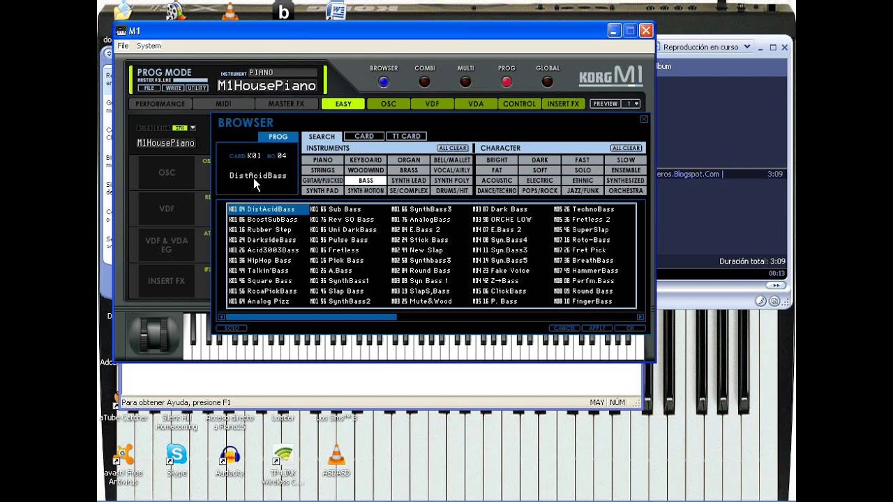 Sonidos Cumbieros En El Korg M1/Legacy