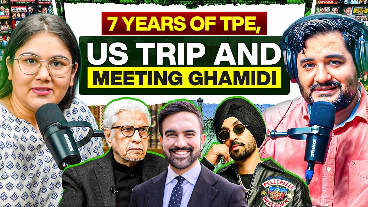 7 years of TPE, US trip, meeting Ghamidi and Zohran Mamdani - Sajeer Shaikh - #TPE
