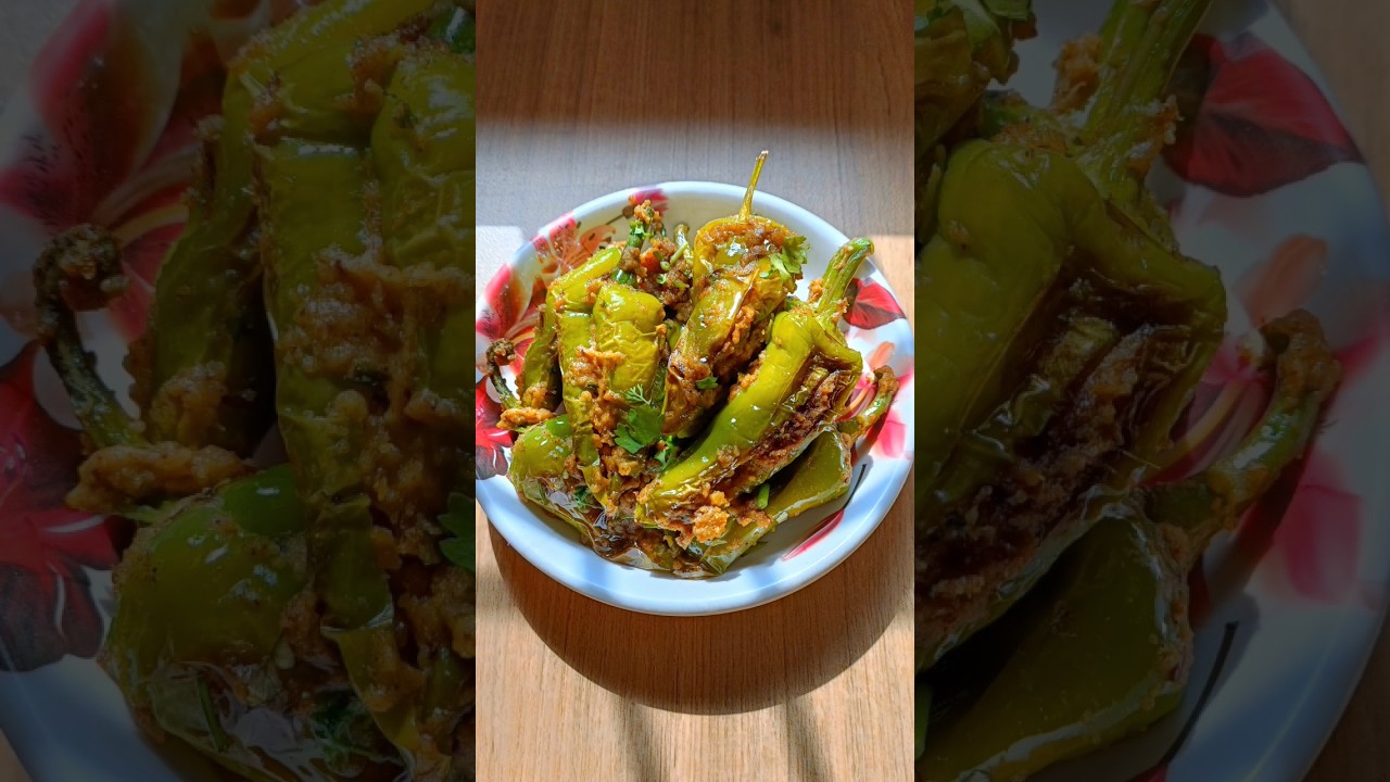 भरवा मिर्ची How To Make Stuffed Green Chilli Recipe | Bharwa Mirch Kaise Banaen| Bharwa Mirch Recipe