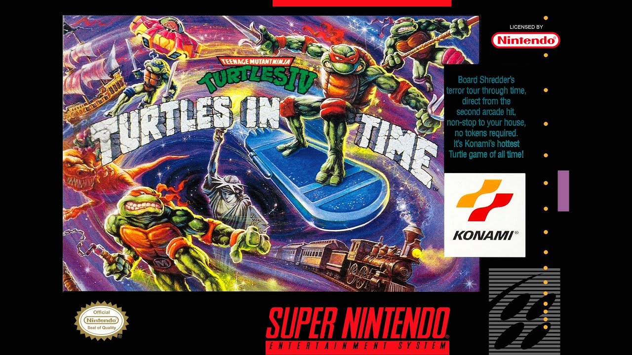 Teenage Mutant Ninja Turtles 4: Turtles in Time прохождение (SNES)