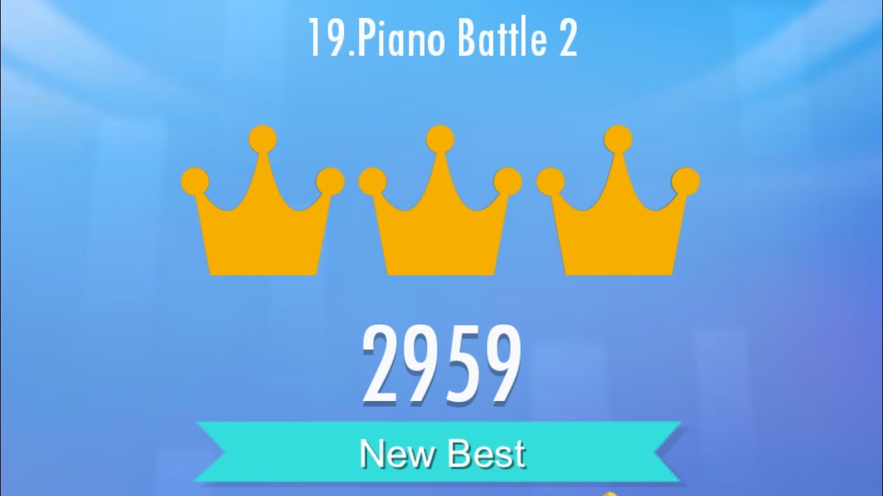 Piano Battle 2 - 2959 POINTS 2ND RECORD | AX&Didrod Collaboration Mod