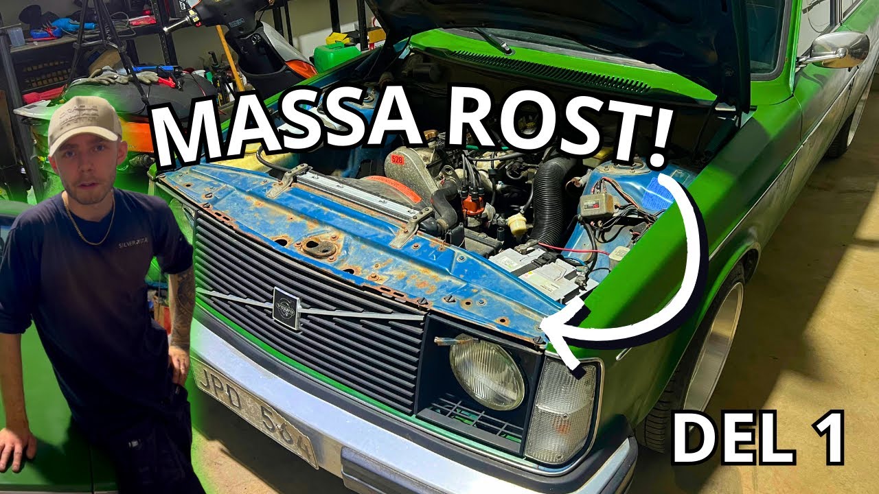 VOLVO 240 PROJEKT MOTORUTRYMME | DEL 1