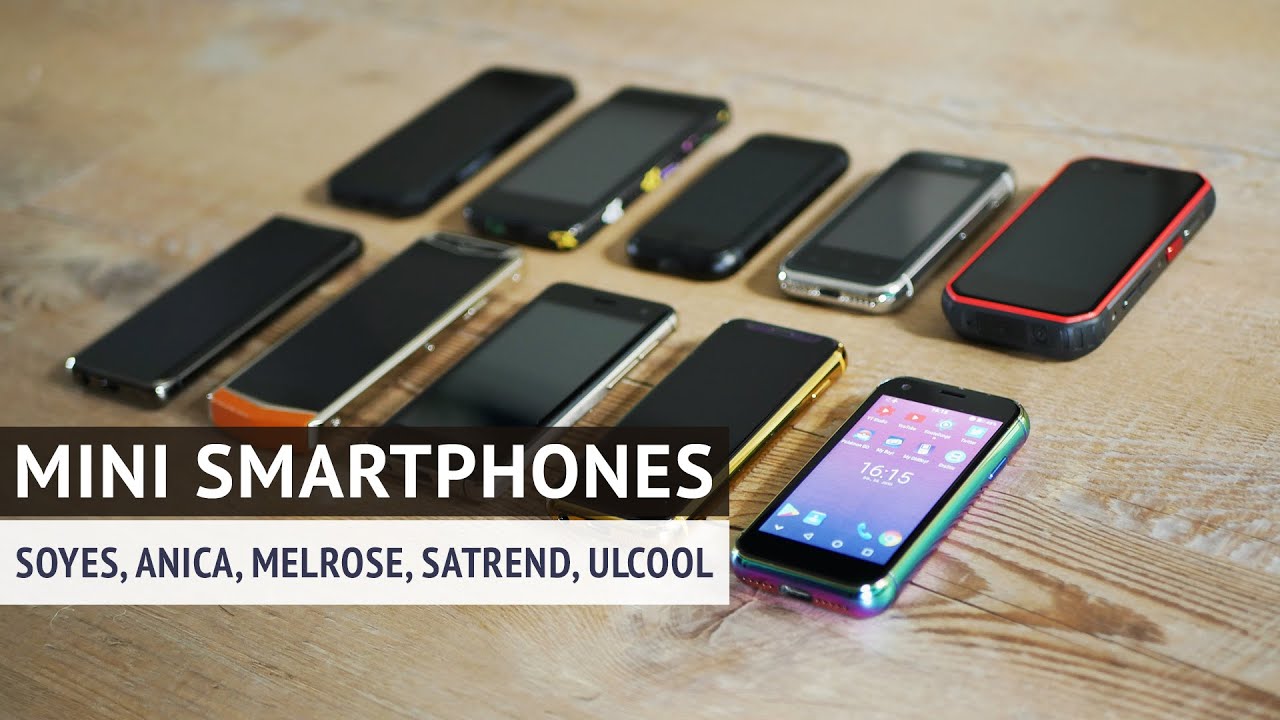 Mini Smartphone SAMMLUNG - Anica, Soyes, Melrose, Satrend, UlCool | Techupdate