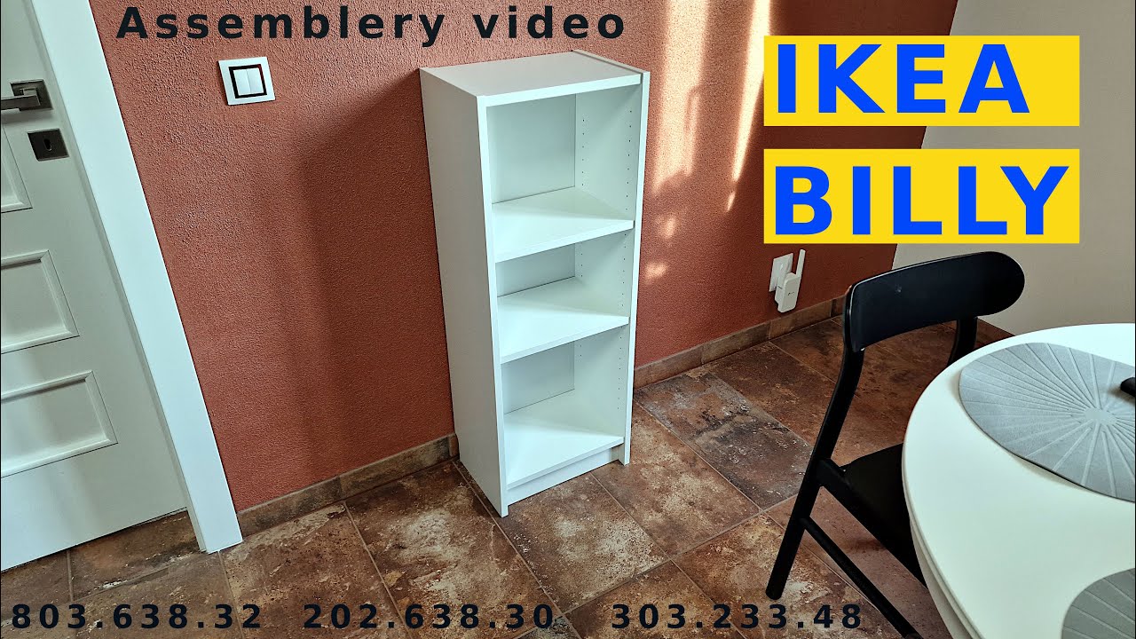 IKEA BILLY 803.638.32 cupboard / storage cabinet / low bookcase 40x28x106 cm