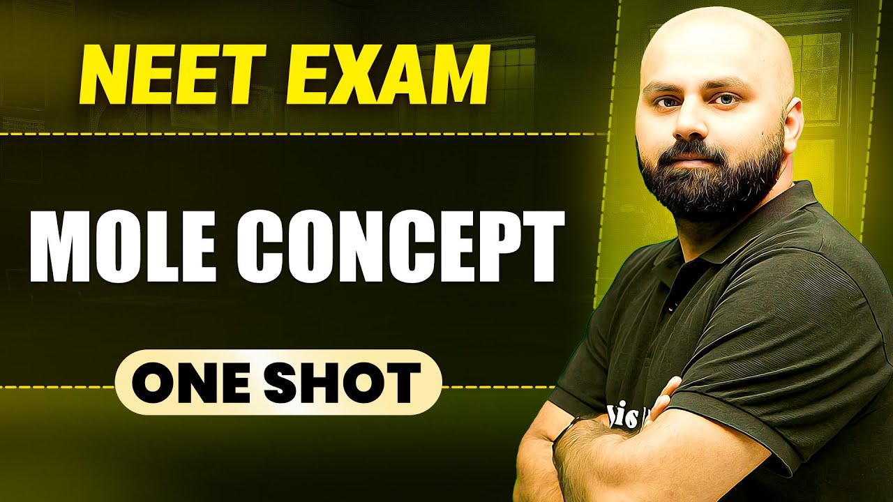 MOLE CONCEPT in 1 Shot || All Concepts & PYQs Covered || Prachand NEET