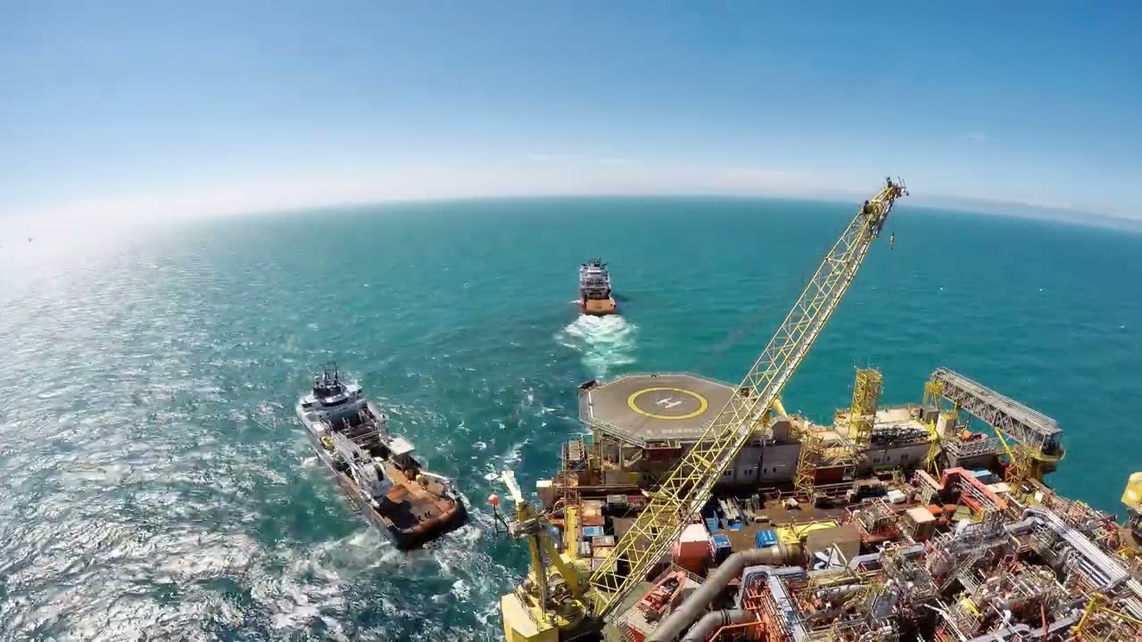 Veslefrikk B innseiling