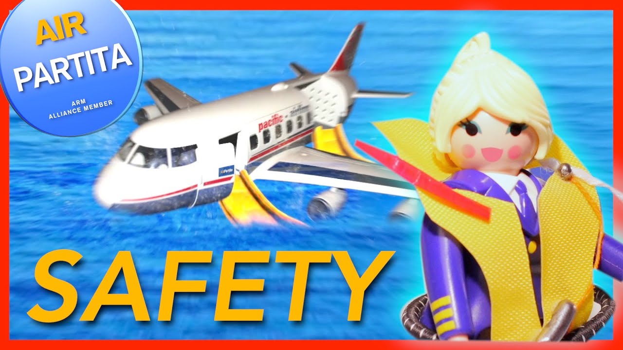 SAFETY #PLAYMOBIL AIRPLANE Airport