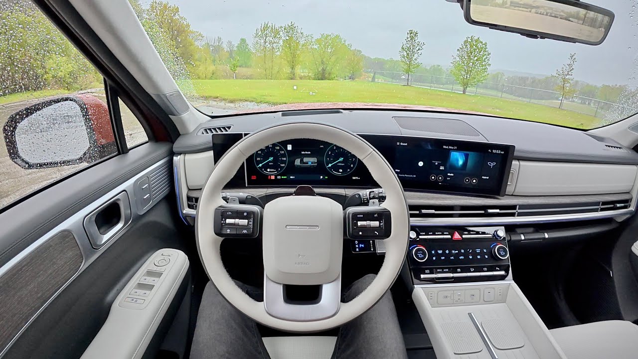 2025 Hyundai Santa Fe Hybrid Calligraphy AWD - POV Driving Impressions