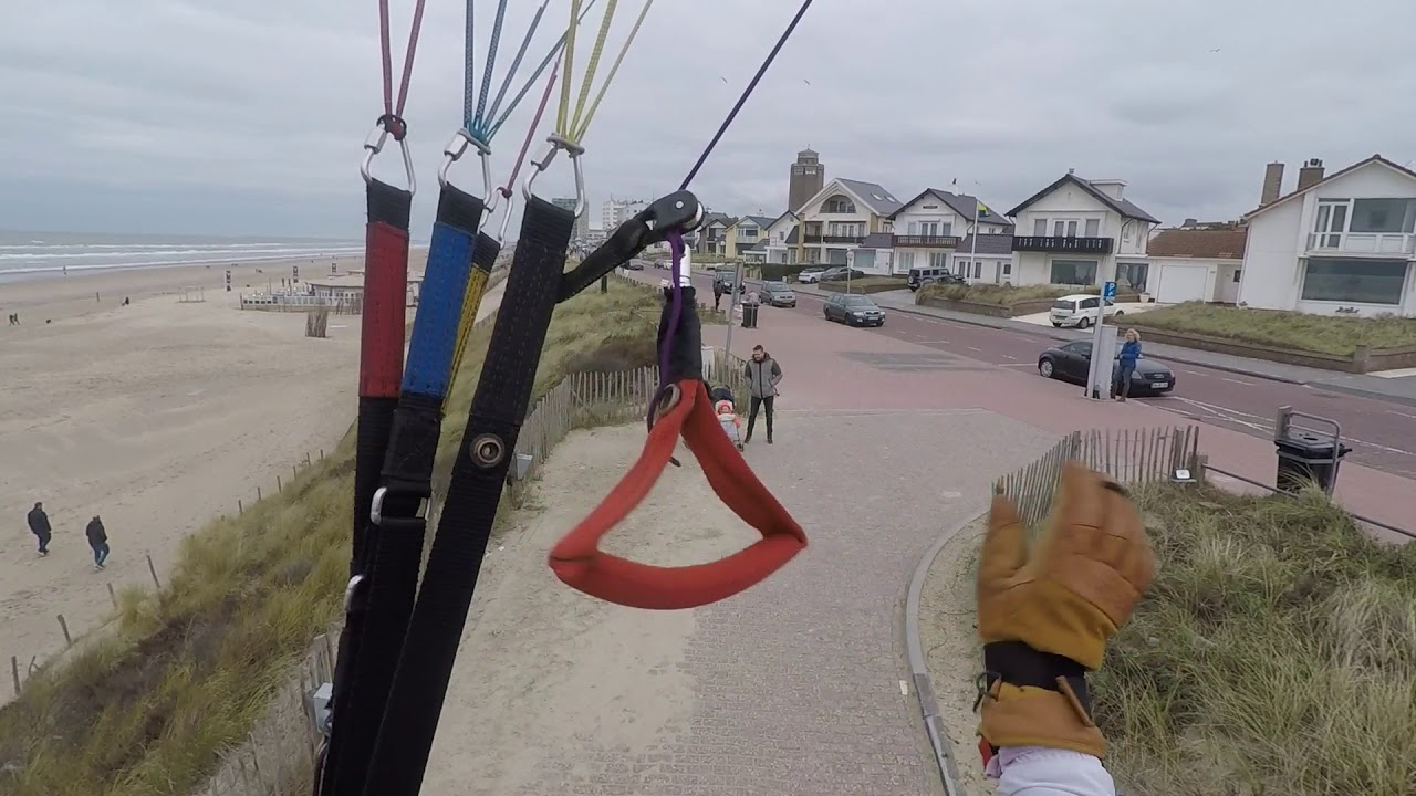 Gleitschirmfliegen in Holland - Urban Side soaring Zandvoort