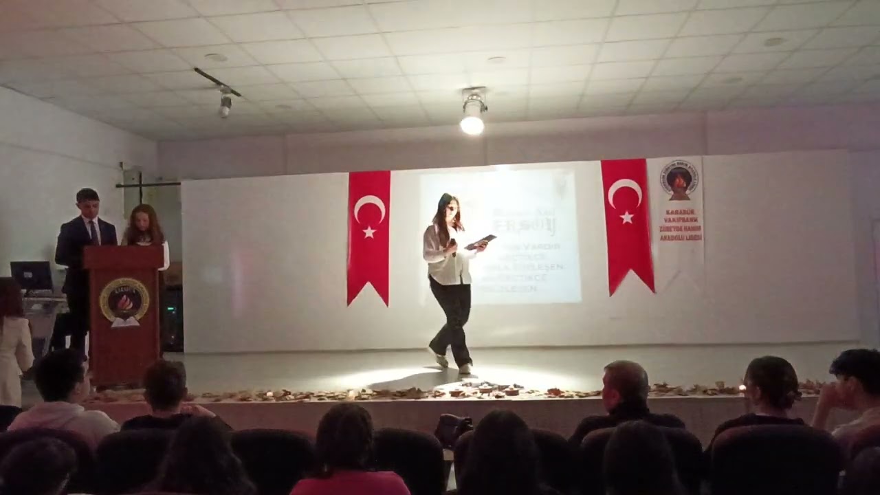2024-2025 Eğitim Öğretim Yılı 12 Mart İstiklal Marşı'nın Kabulü ve Mehmet Akif Ersoy'u Anma Programı